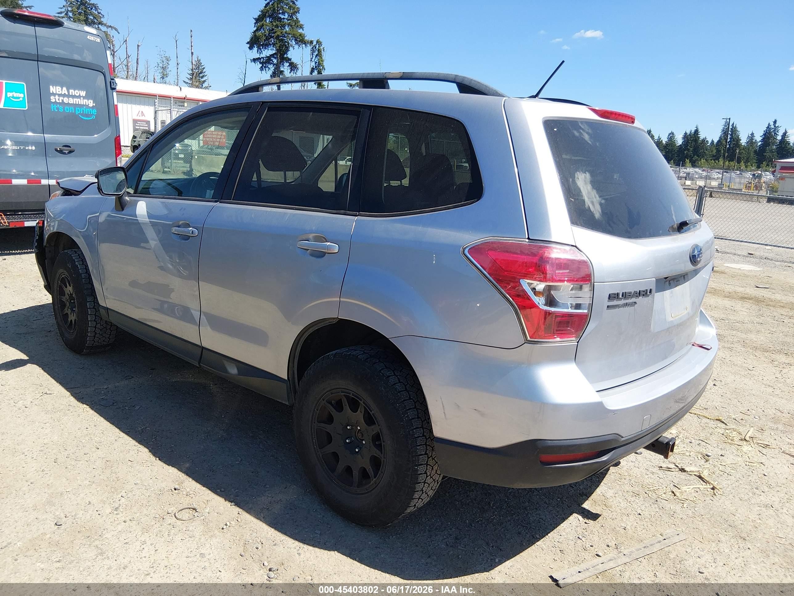 2015 Subaru Forester 2.5i Premium Синий vin: JF2SJADC7FH808633