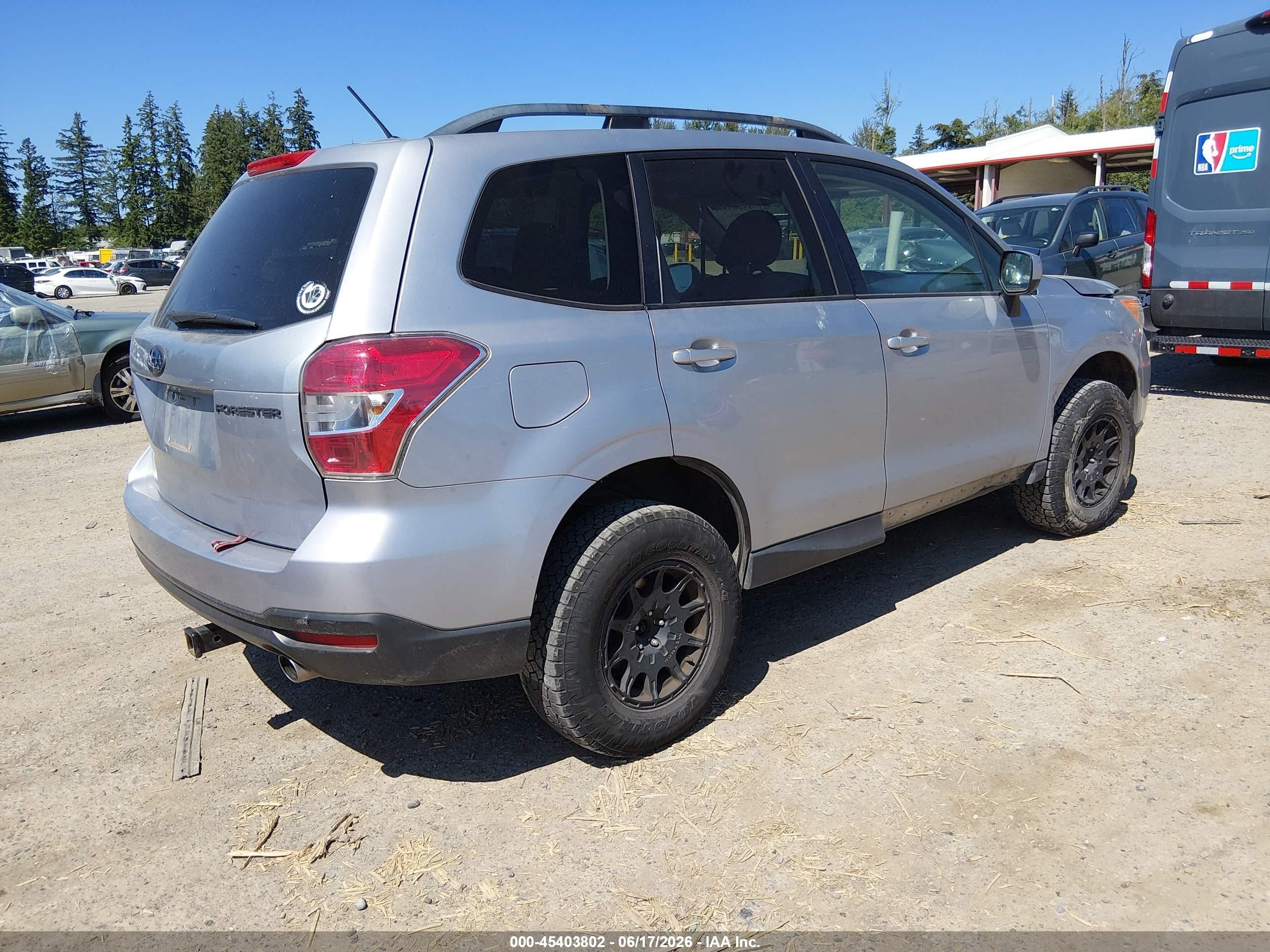 2015 Subaru Forester 2.5i Premium Синий vin: JF2SJADC7FH808633
