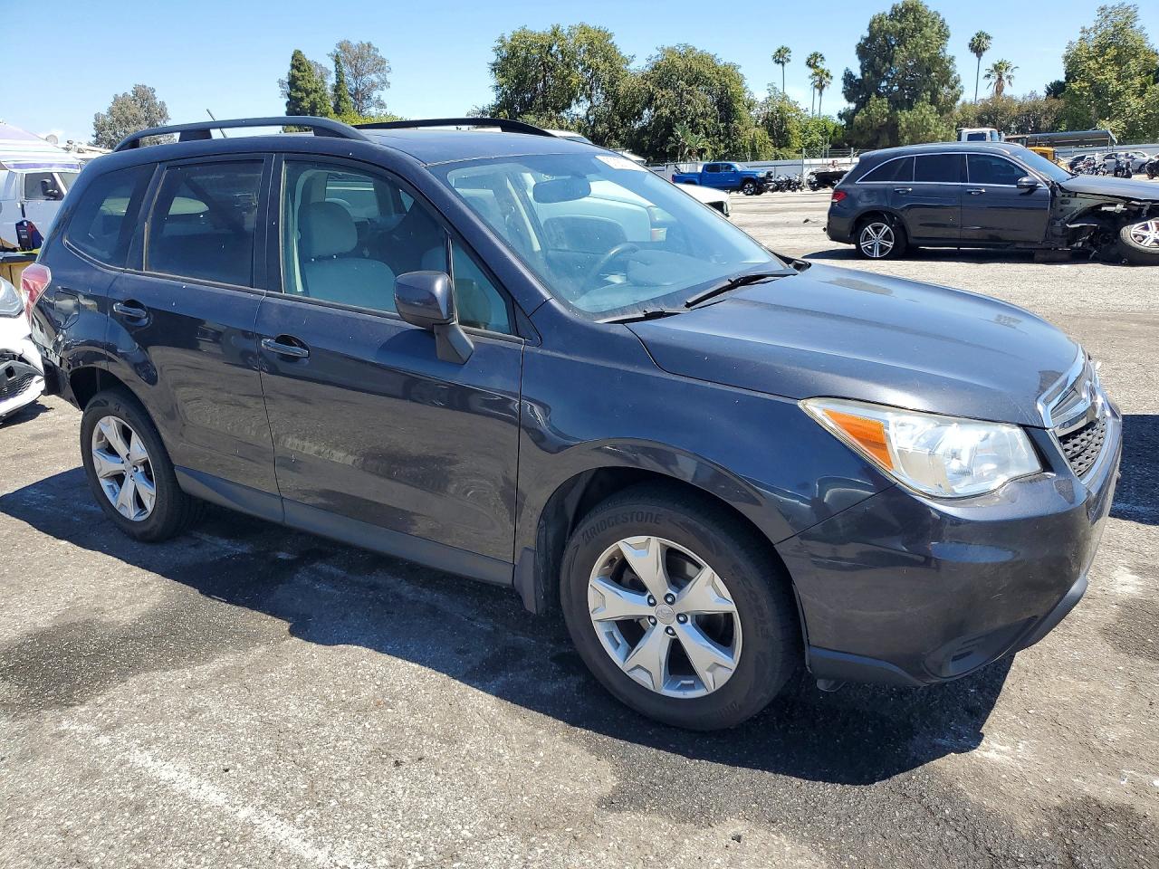 2015 Subaru Forester 2.5i Premium Charcoal vin: JF2SJADC8FH417295