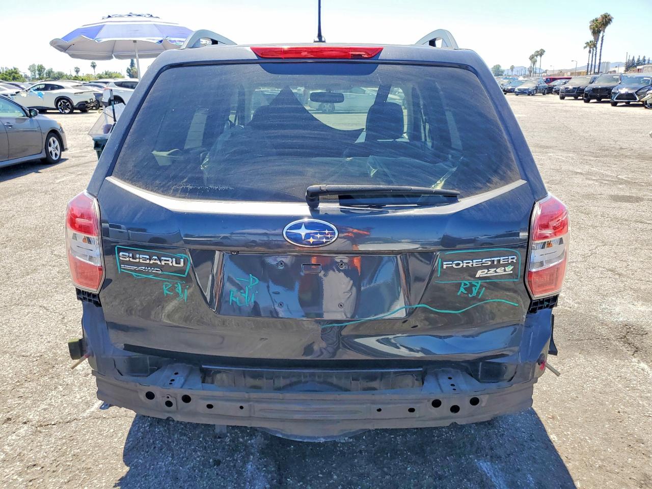 2015 Subaru Forester 2.5i Premium Charcoal vin: JF2SJADC8FH417295