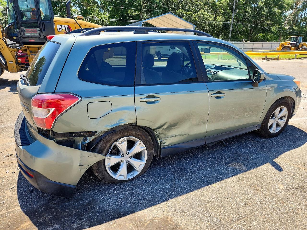 2015 Subaru Forester 2.5i Premium Green vin: JF2SJADC8FH479537