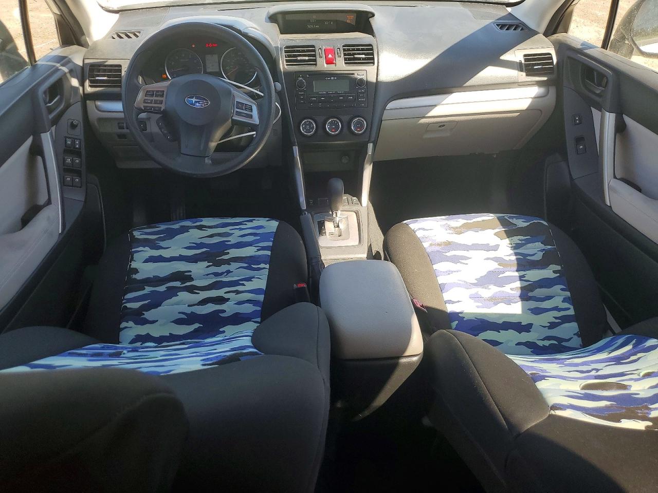 2015 Subaru Forester 2.5i Premium White vin: JF2SJADC8FH482521