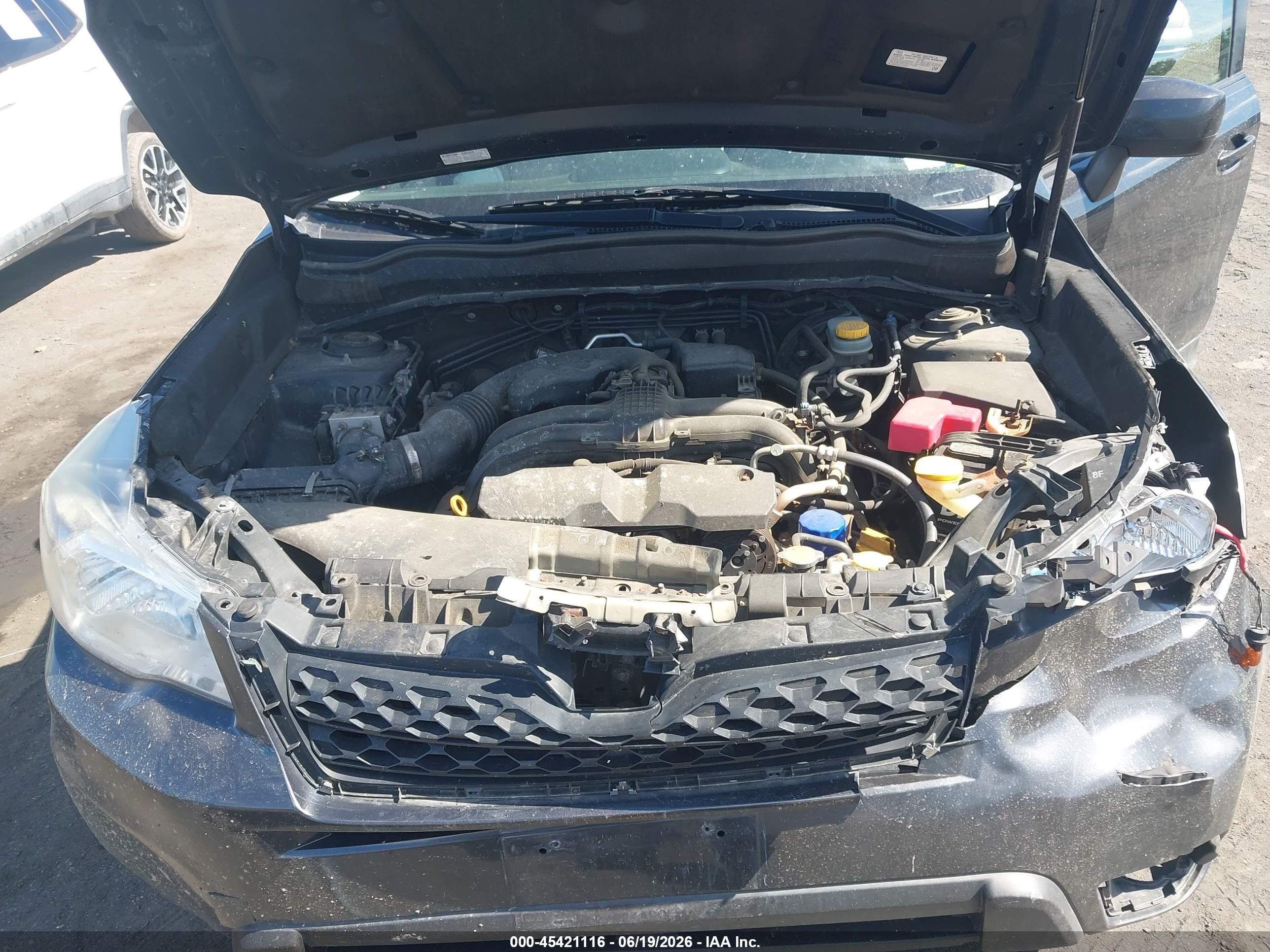 2015 Subaru Forester 2.5i Premium Серый vin: JF2SJADC8FH523150