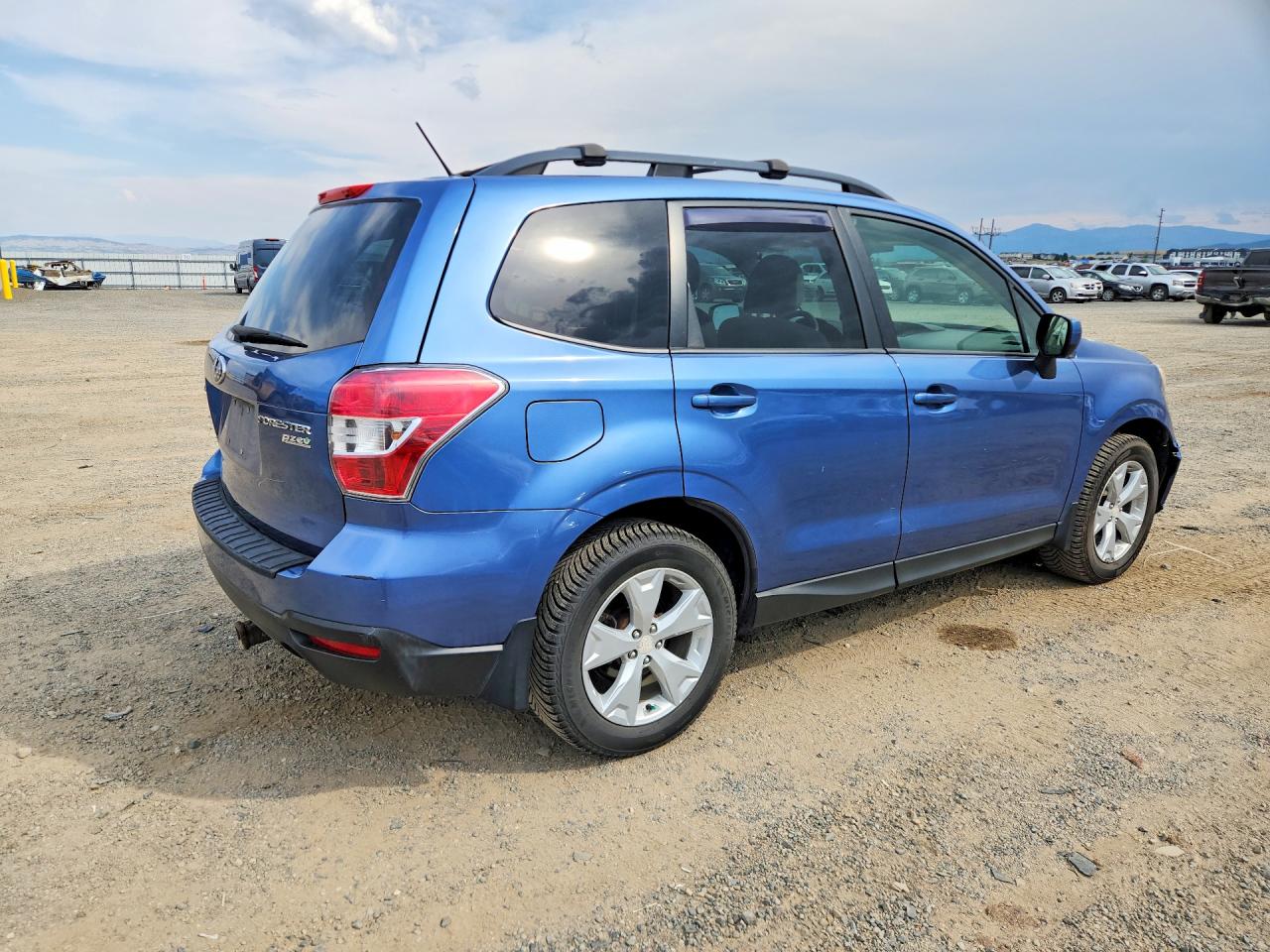 2015 Subaru Forester 2.5i Premium Синий vin: JF2SJADC8FH534584