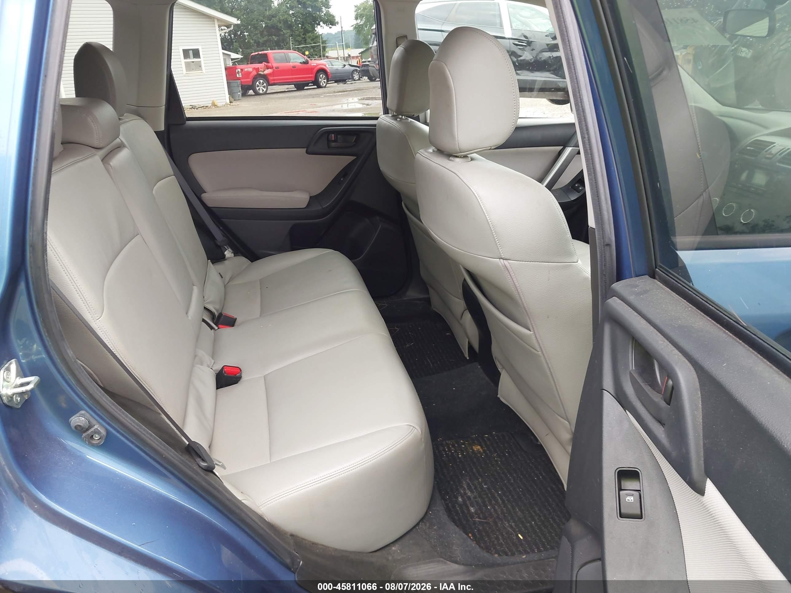 2015 Subaru Forester 2.5i Premium Синий vin: JF2SJADC8FH534777