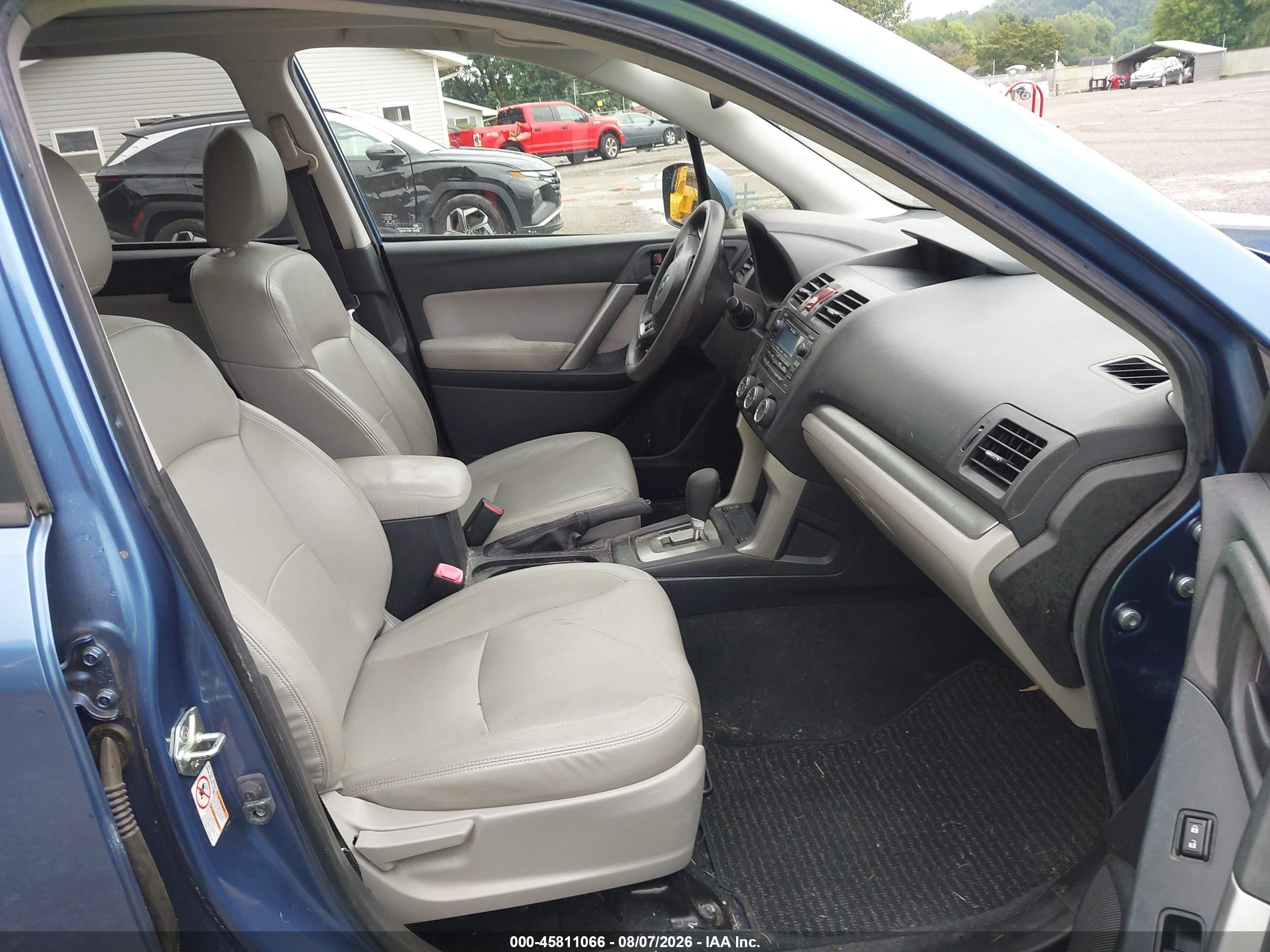 2015 Subaru Forester 2.5i Premium Синий vin: JF2SJADC8FH534777