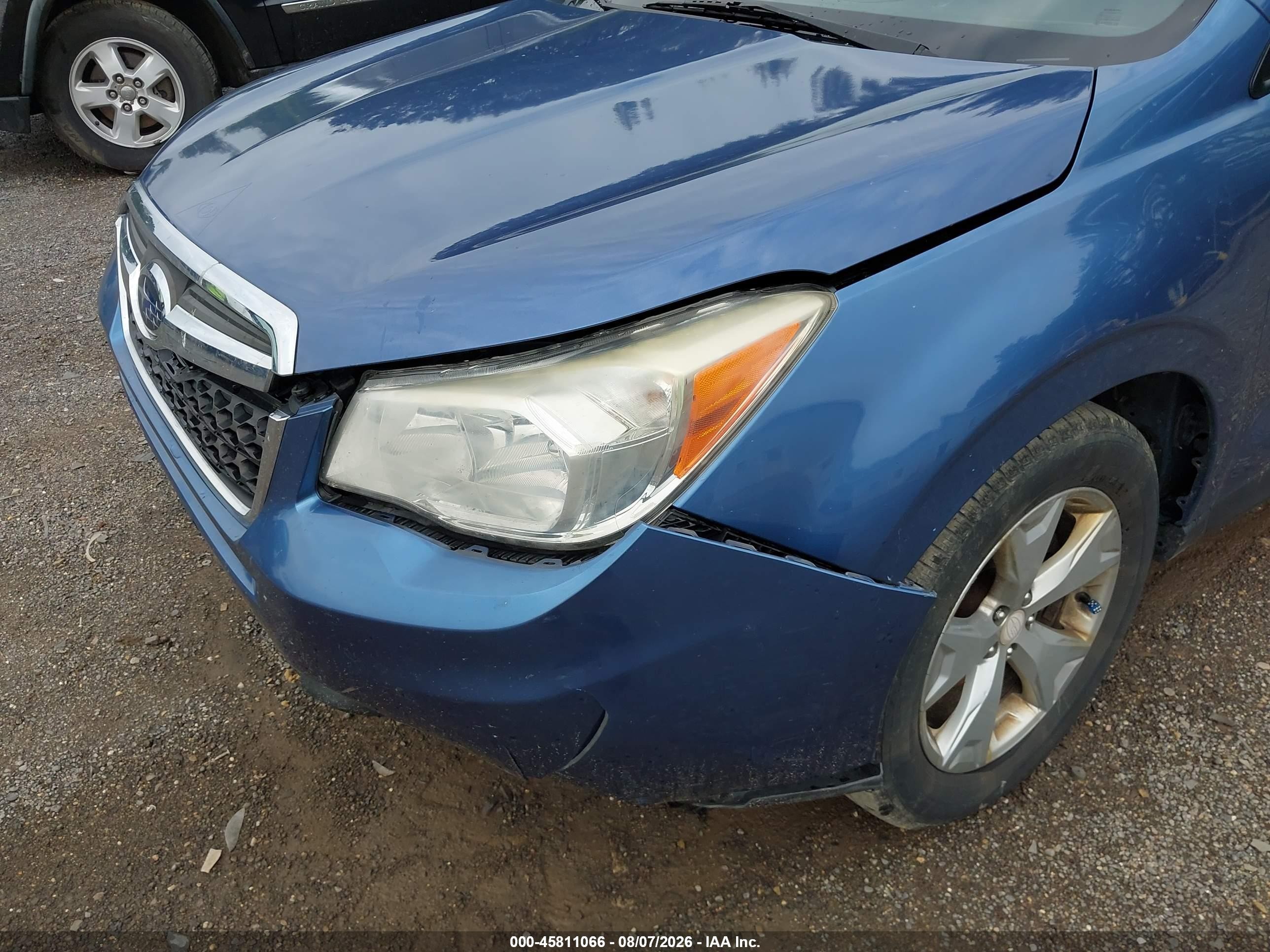 2015 Subaru Forester 2.5i Premium Синий vin: JF2SJADC8FH534777