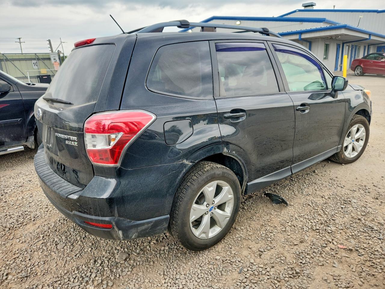 2015 Subaru Forester 2.5i Premium Black vin: JF2SJADC8FH550882