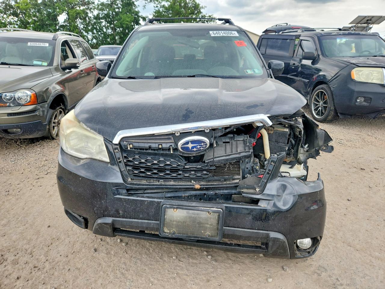 2015 Subaru Forester 2.5i Premium Black vin: JF2SJADC8FH550882