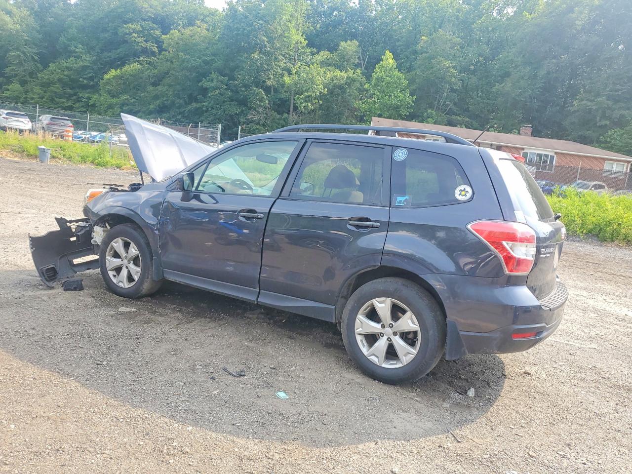 2015 Subaru Forester 2.5i Premium Blue vin: JF2SJADC8FH582182