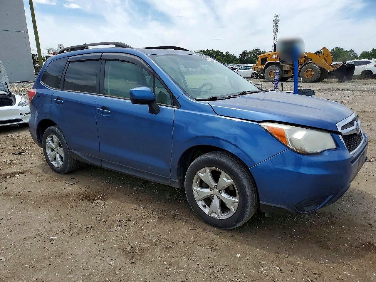 2015 Subaru Forester 2.5i Premium Blue vin: JF2SJADC9FH411103