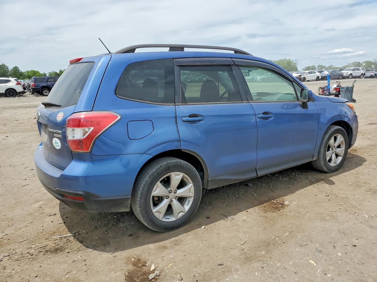 2015 Subaru Forester 2.5i Premium Blue vin: JF2SJADC9FH411103