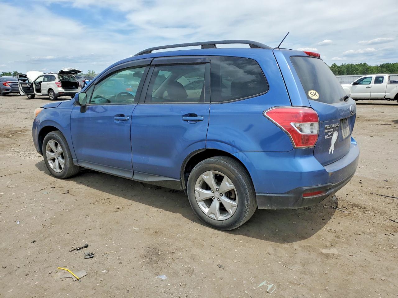 2015 Subaru Forester 2.5i Premium Blue vin: JF2SJADC9FH411103