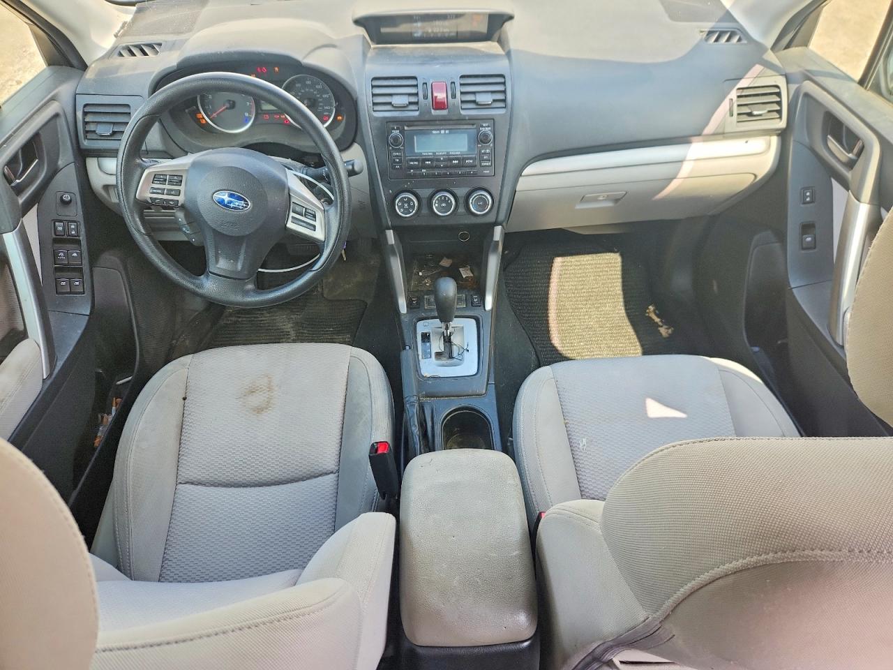 2015 Subaru Forester 2.5i Premium White vin: JF2SJADC9FH461810