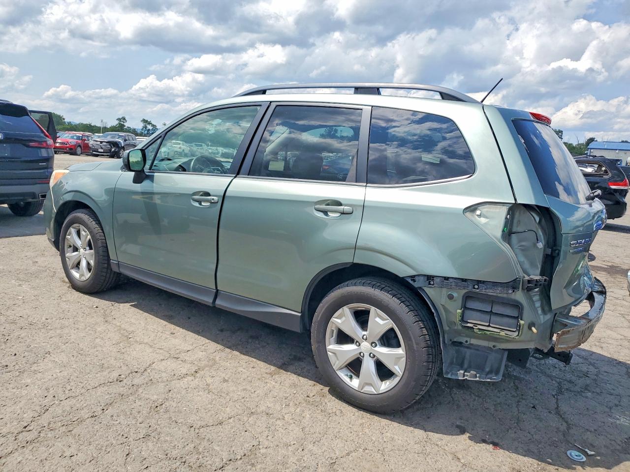 2015 Subaru Forester 2.5i Premium Teal vin: JF2SJADC9FH462178