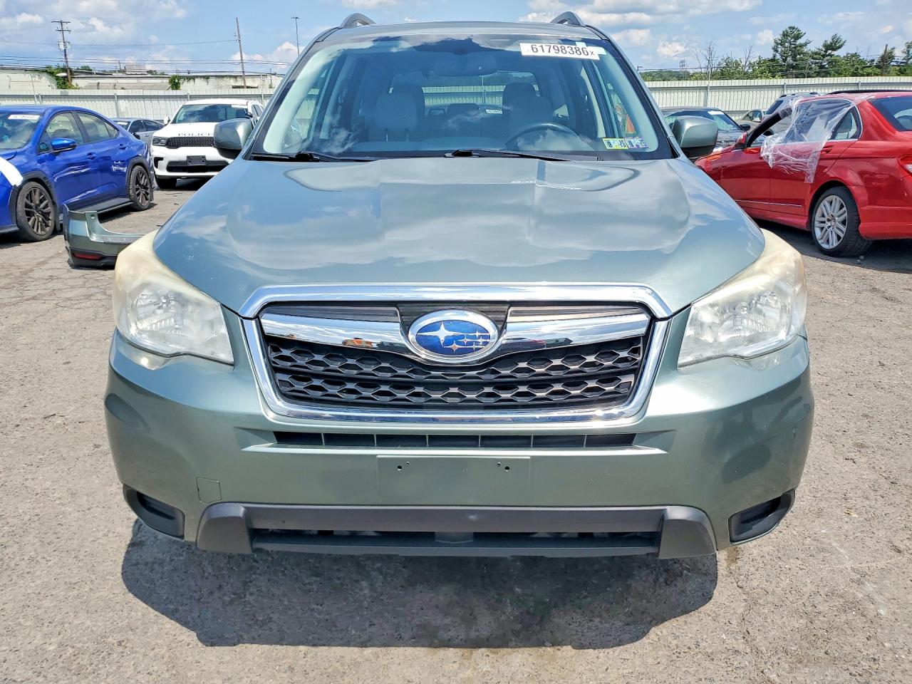 2015 Subaru Forester 2.5i Premium Teal vin: JF2SJADC9FH462178