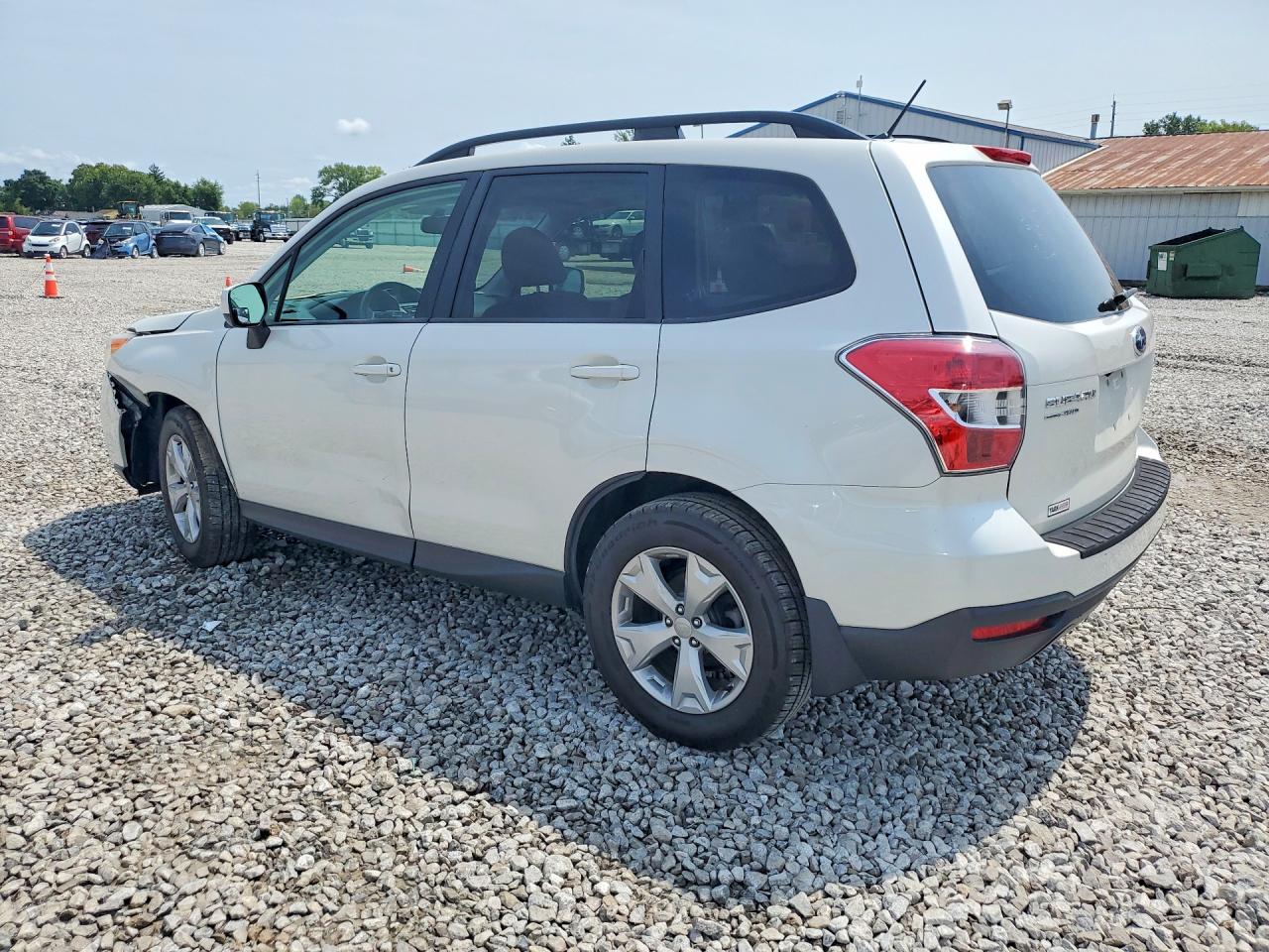 2015 Subaru Forester 2.5i Premium Белый vin: JF2SJADC9FH487744