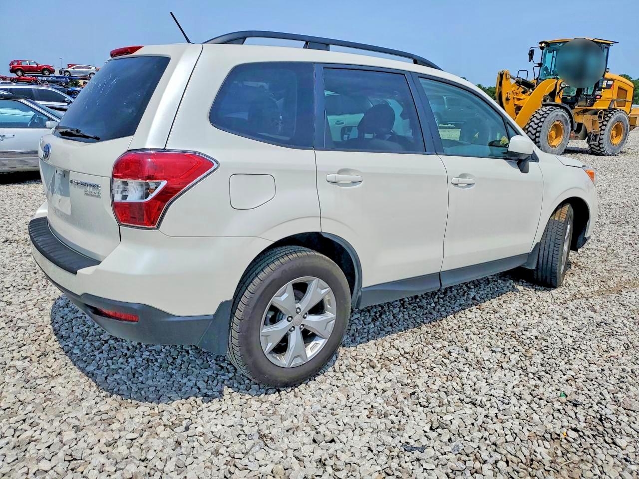 2015 Subaru Forester 2.5i Premium Белый vin: JF2SJADC9FH487744