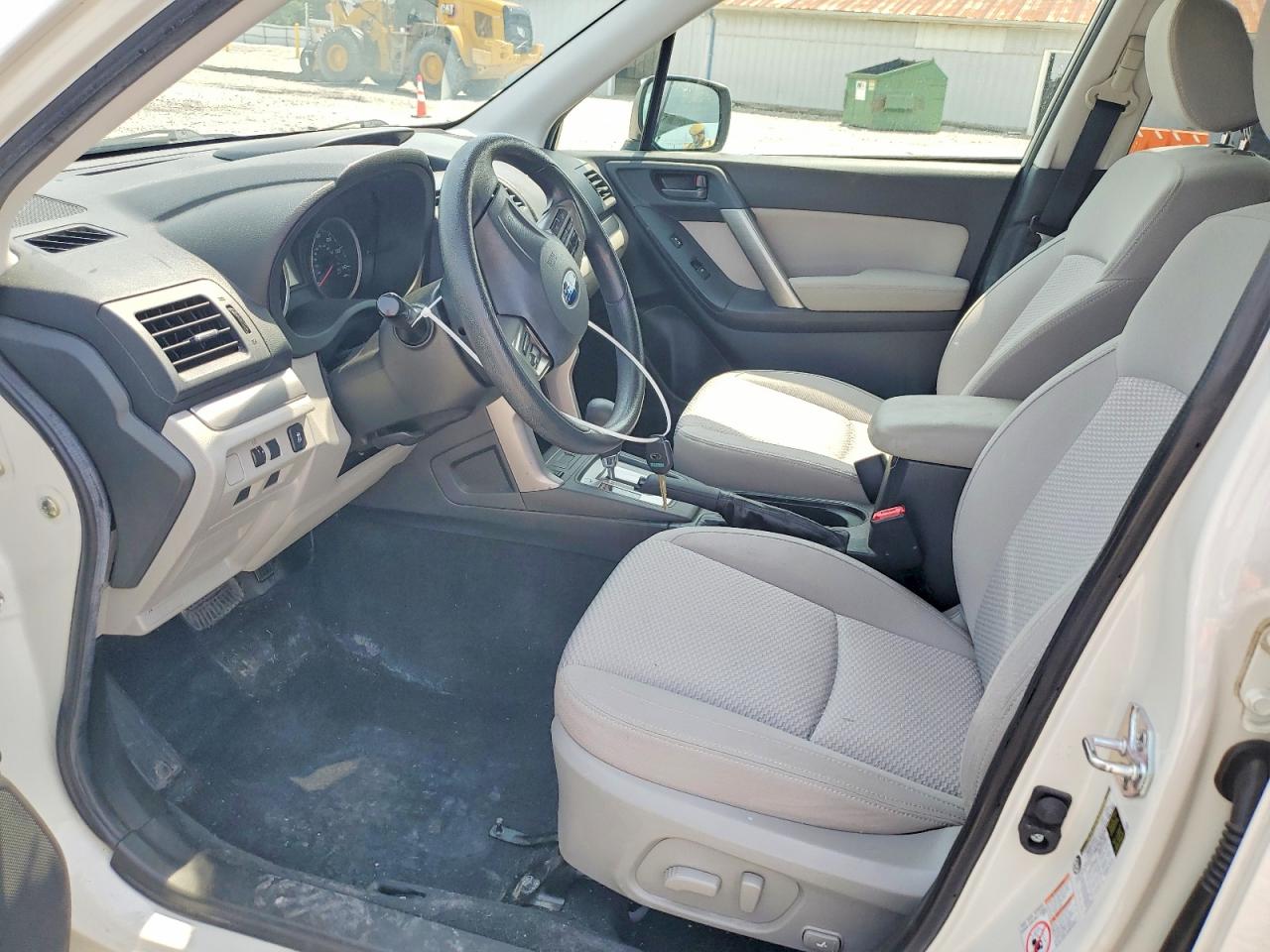 2015 Subaru Forester 2.5i Premium Белый vin: JF2SJADC9FH487744