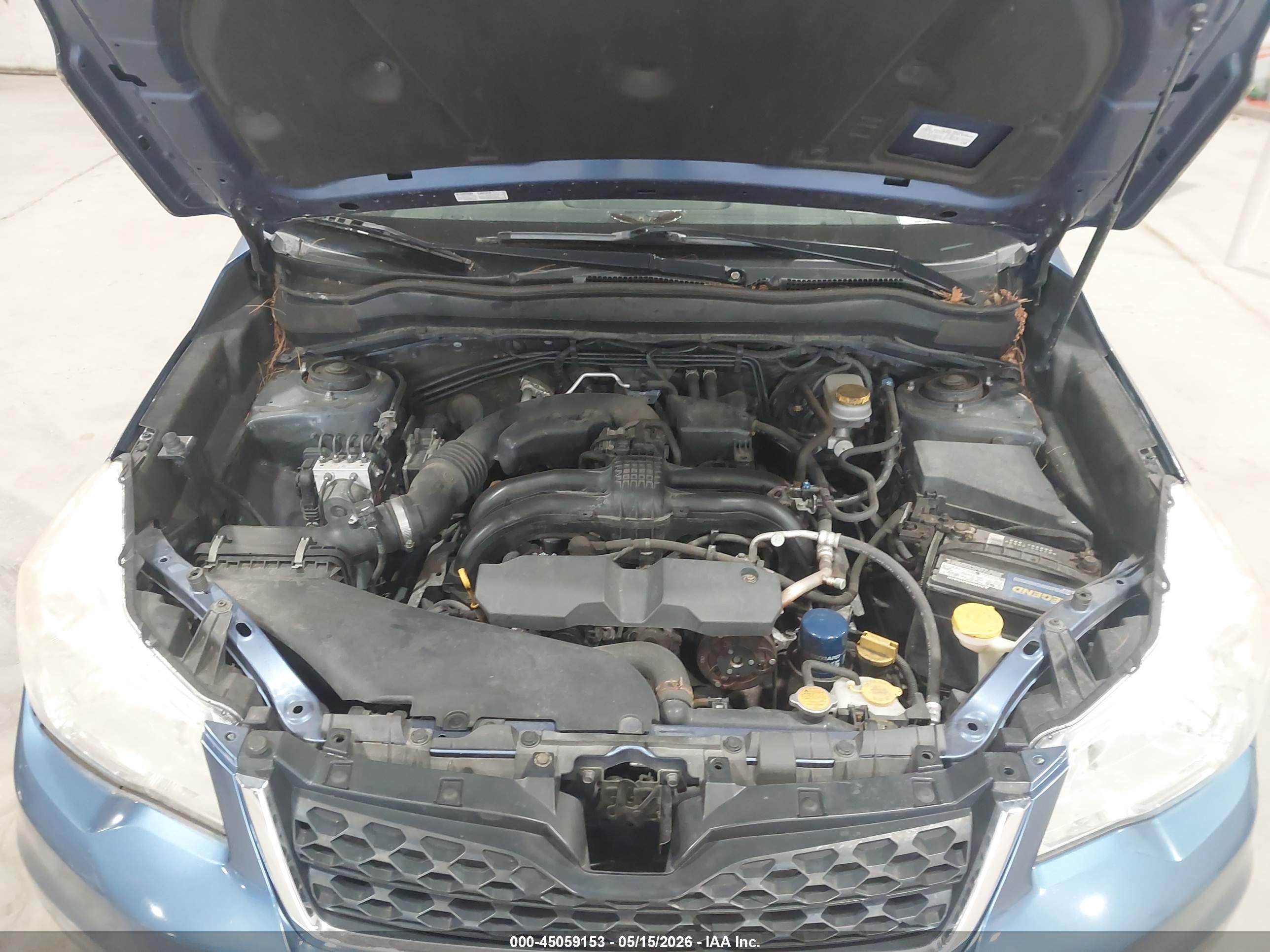 2015 Subaru Forester 2.5i Premium Blue vin: JF2SJADC9FH496220