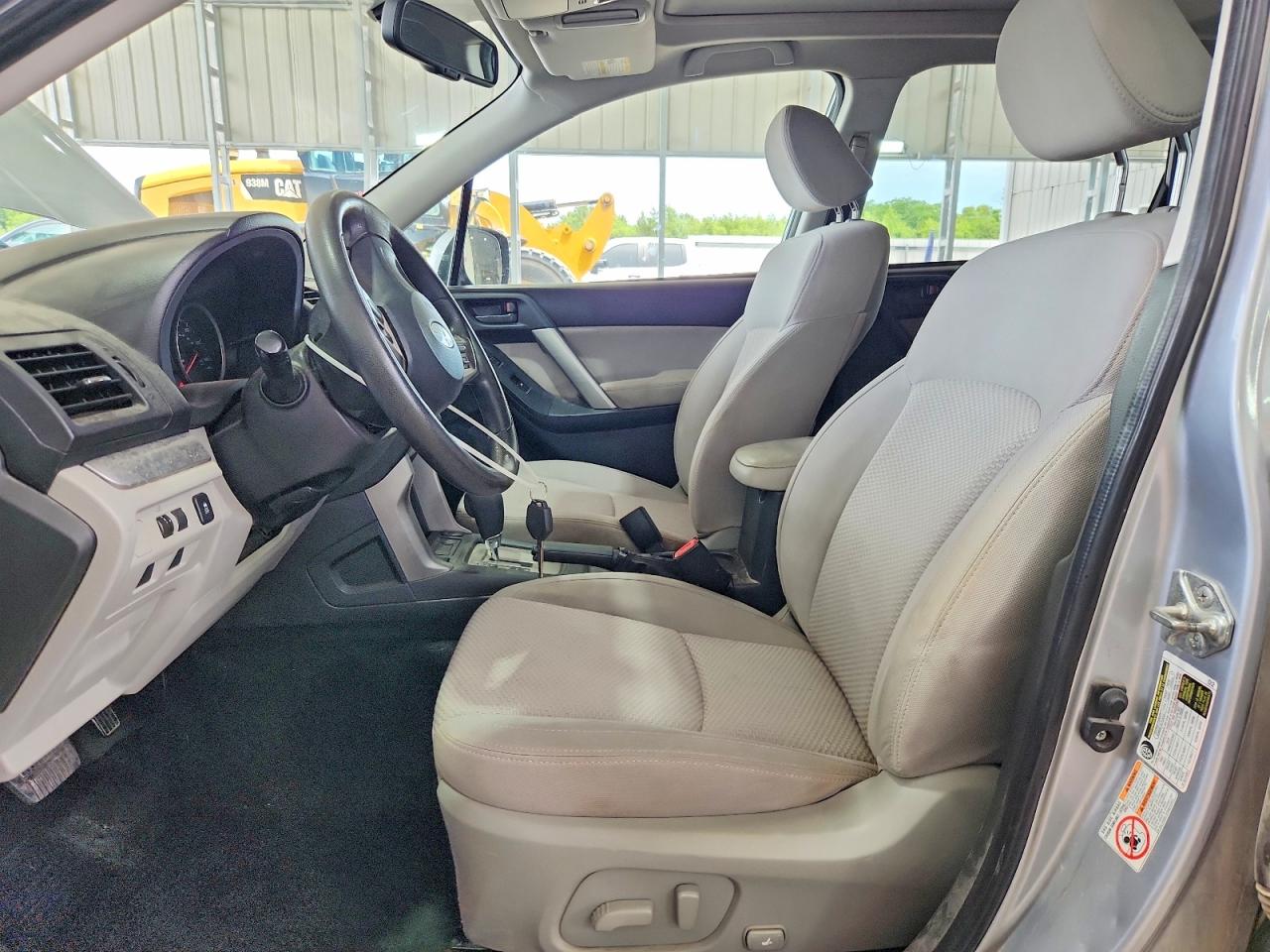 2015 Subaru Forester 2.5i Premium Silver vin: JF2SJADC9FH499084