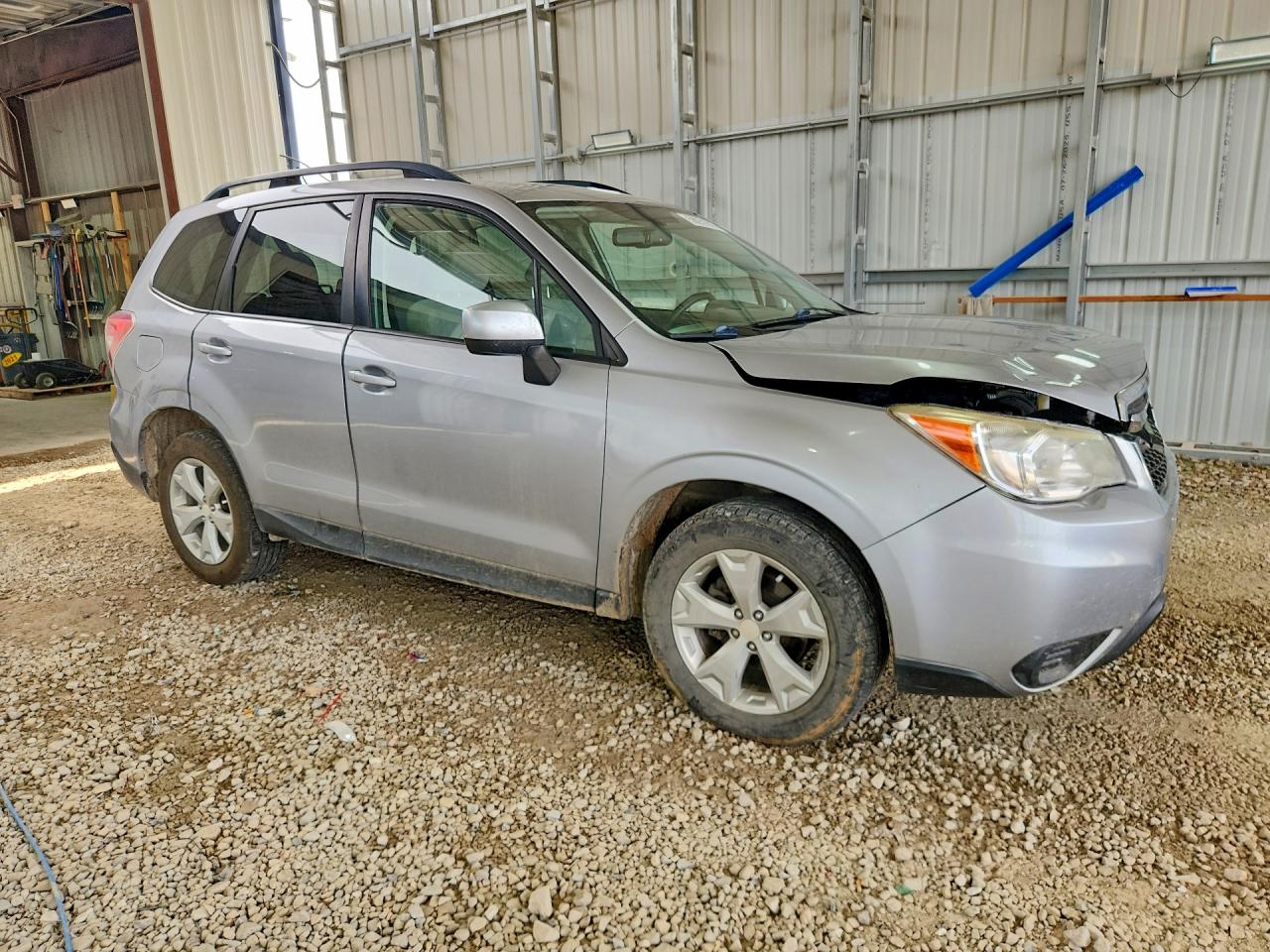 2015 Subaru Forester 2.5i Premium Silver vin: JF2SJADC9FH499084