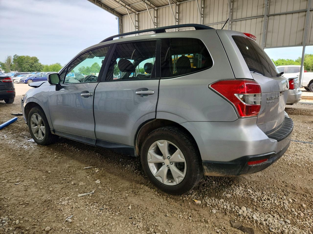 2015 Subaru Forester 2.5i Premium Silver vin: JF2SJADC9FH499084