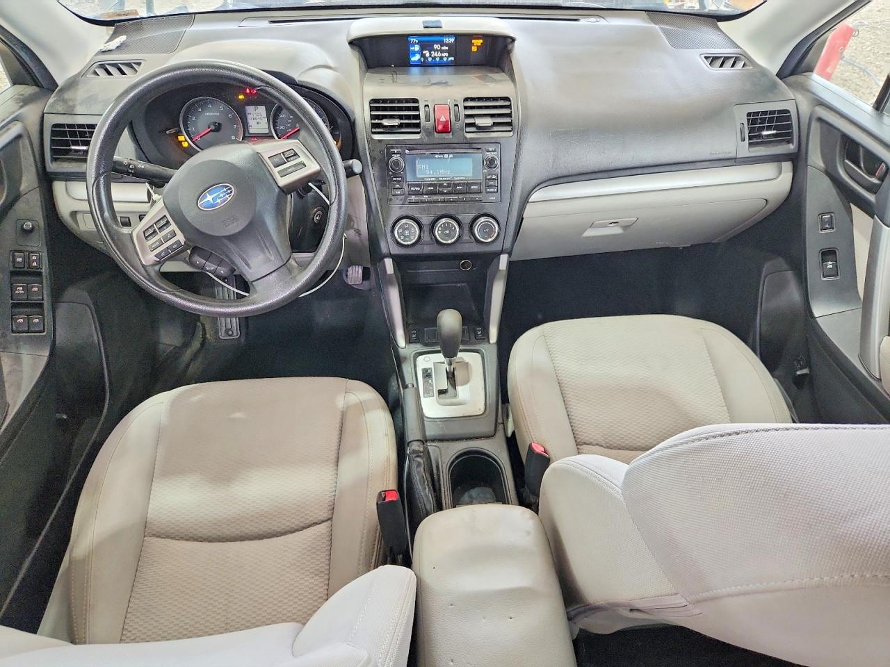 2015 Subaru Forester 2.5i Premium Silver vin: JF2SJADC9FH499084