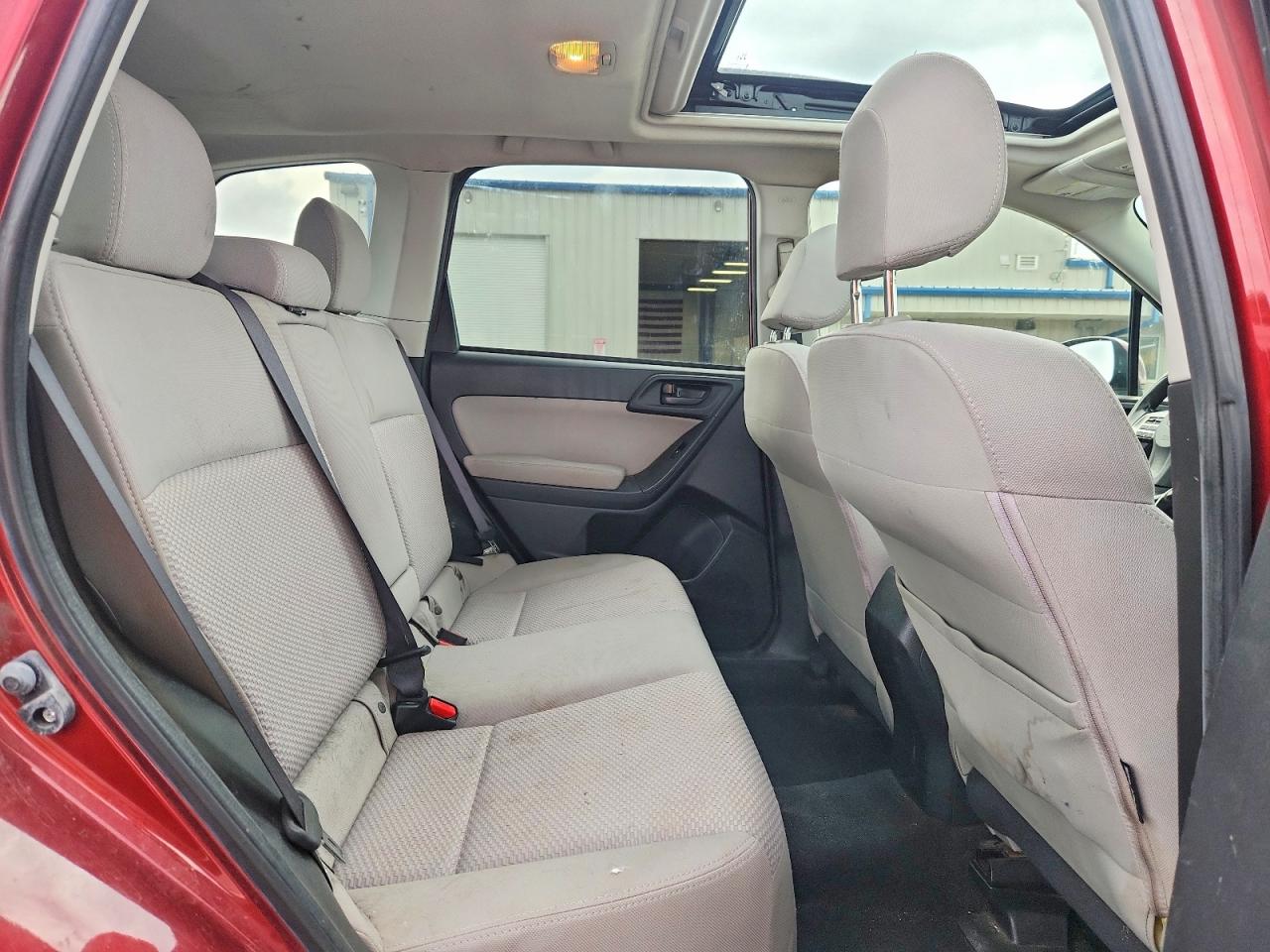 2015 Subaru Forester 2.5i Premium Maroon vin: JF2SJADC9FH516711