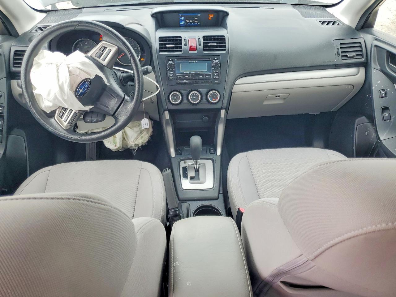 2015 Subaru Forester Gray vin: JF2SJADC9FH522234