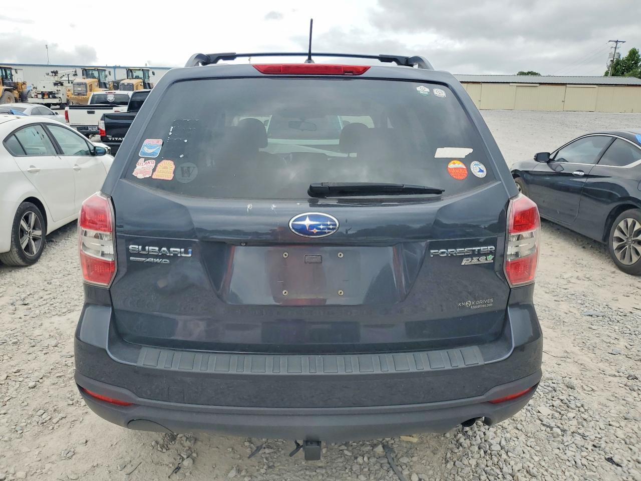 2015 Subaru Forester Gray vin: JF2SJADC9FH522234