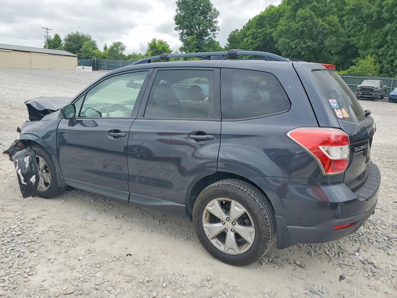 2015 Subaru Forester Gray vin: JF2SJADC9FH522234