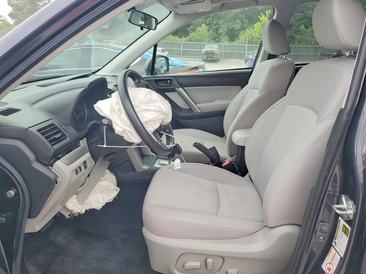 2015 Subaru Forester Gray vin: JF2SJADC9FH522234
