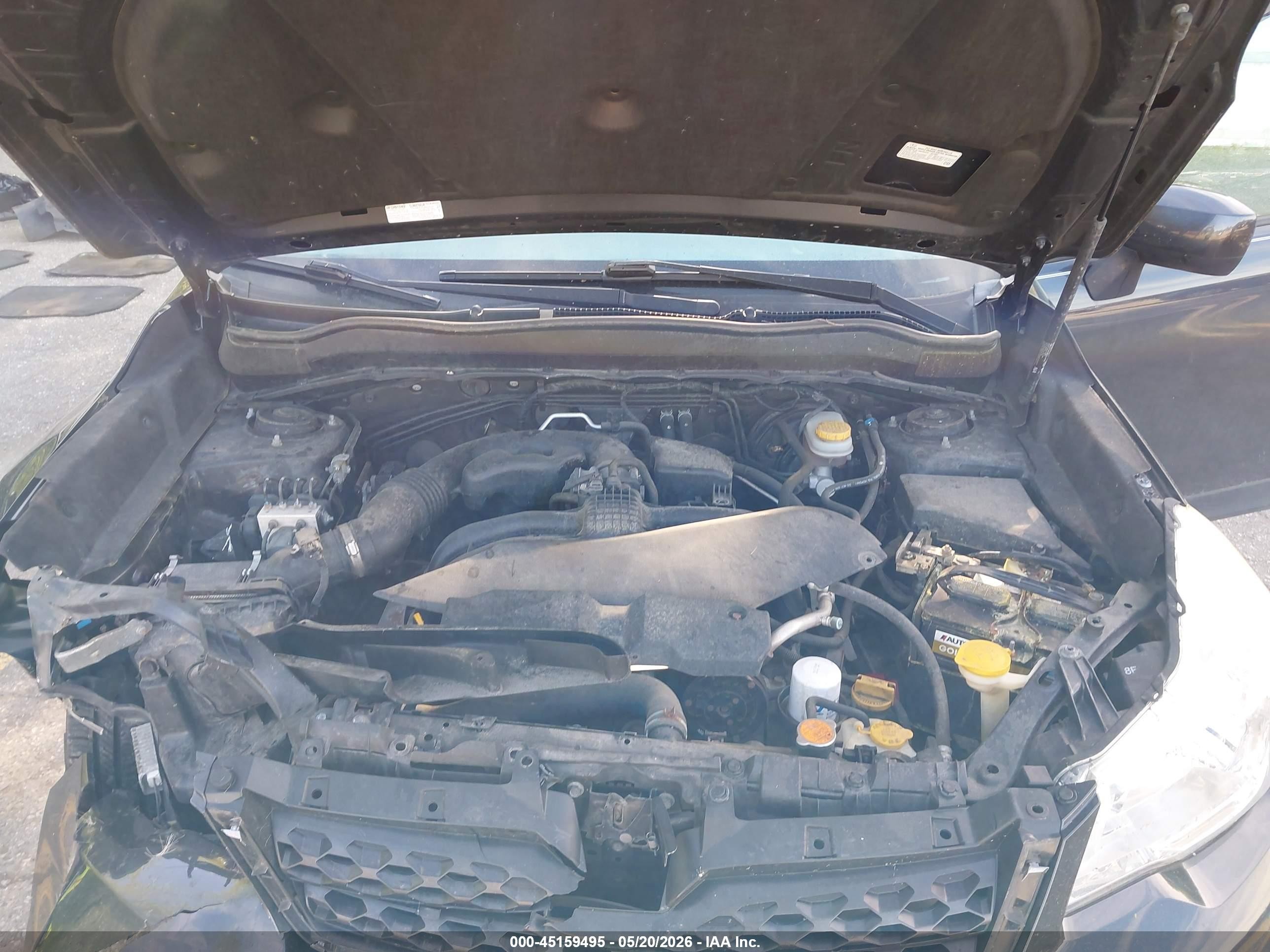 2015 Subaru Forester 2.5i Premium Черный vin: JF2SJADC9FH559509