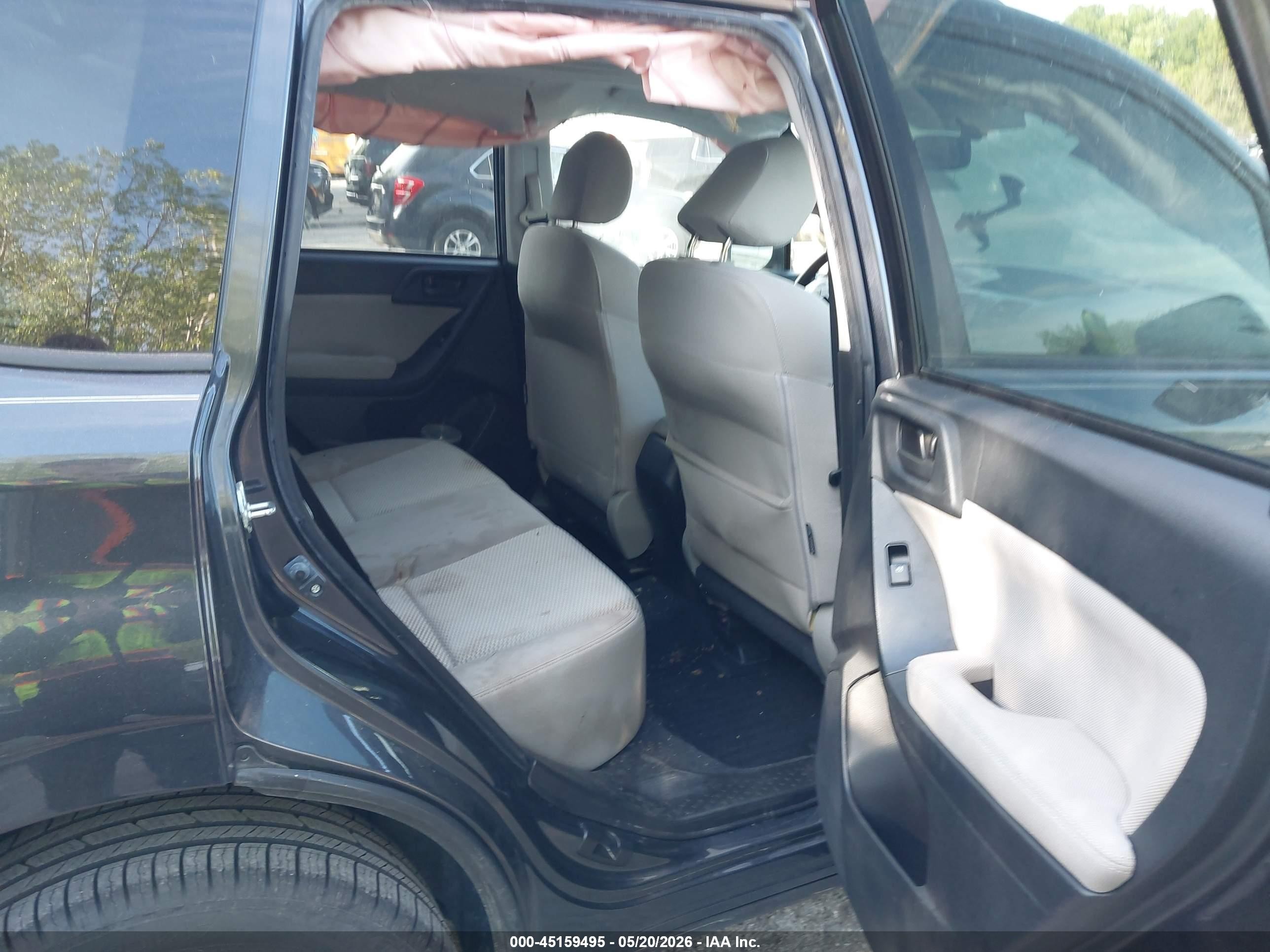 2015 Subaru Forester 2.5i Premium Черный vin: JF2SJADC9FH559509