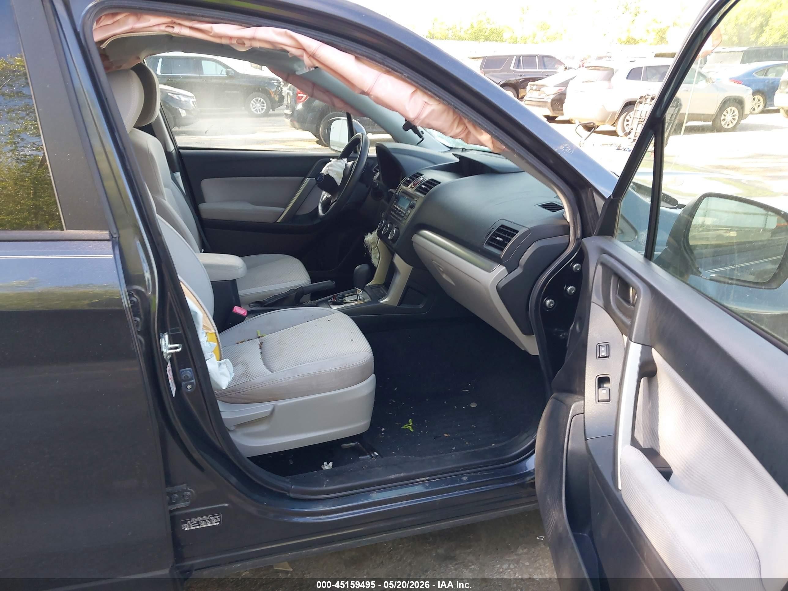 2015 Subaru Forester 2.5i Premium Черный vin: JF2SJADC9FH559509