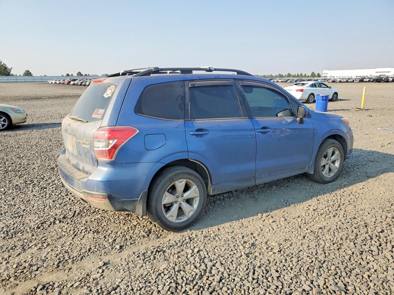 2015 Subaru Forester 2.5i Premium Blue vin: JF2SJADC9FH575645