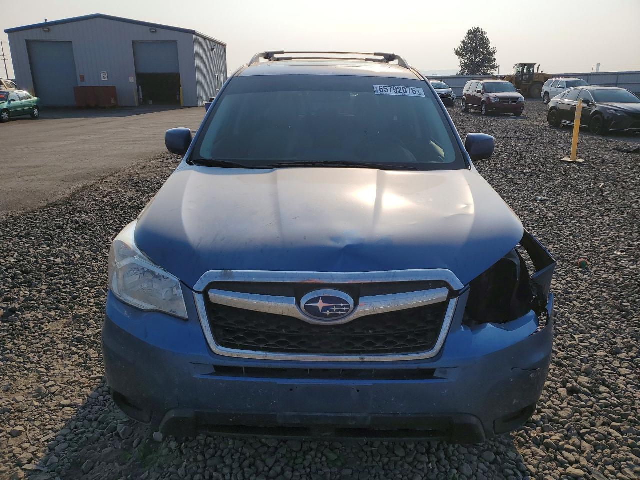 2015 Subaru Forester 2.5i Premium Blue vin: JF2SJADC9FH575645