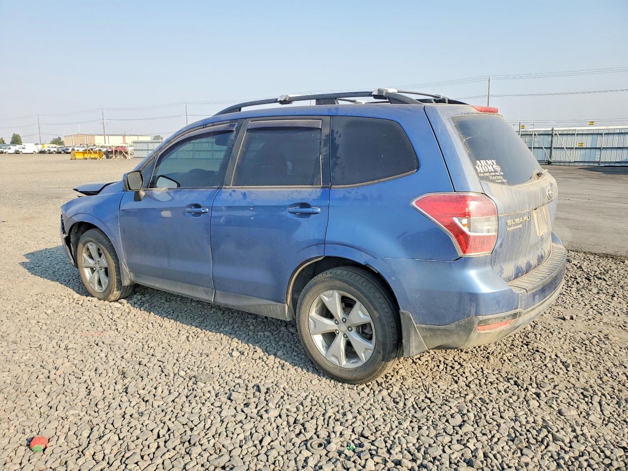 2015 Subaru Forester 2.5i Premium Blue vin: JF2SJADC9FH575645