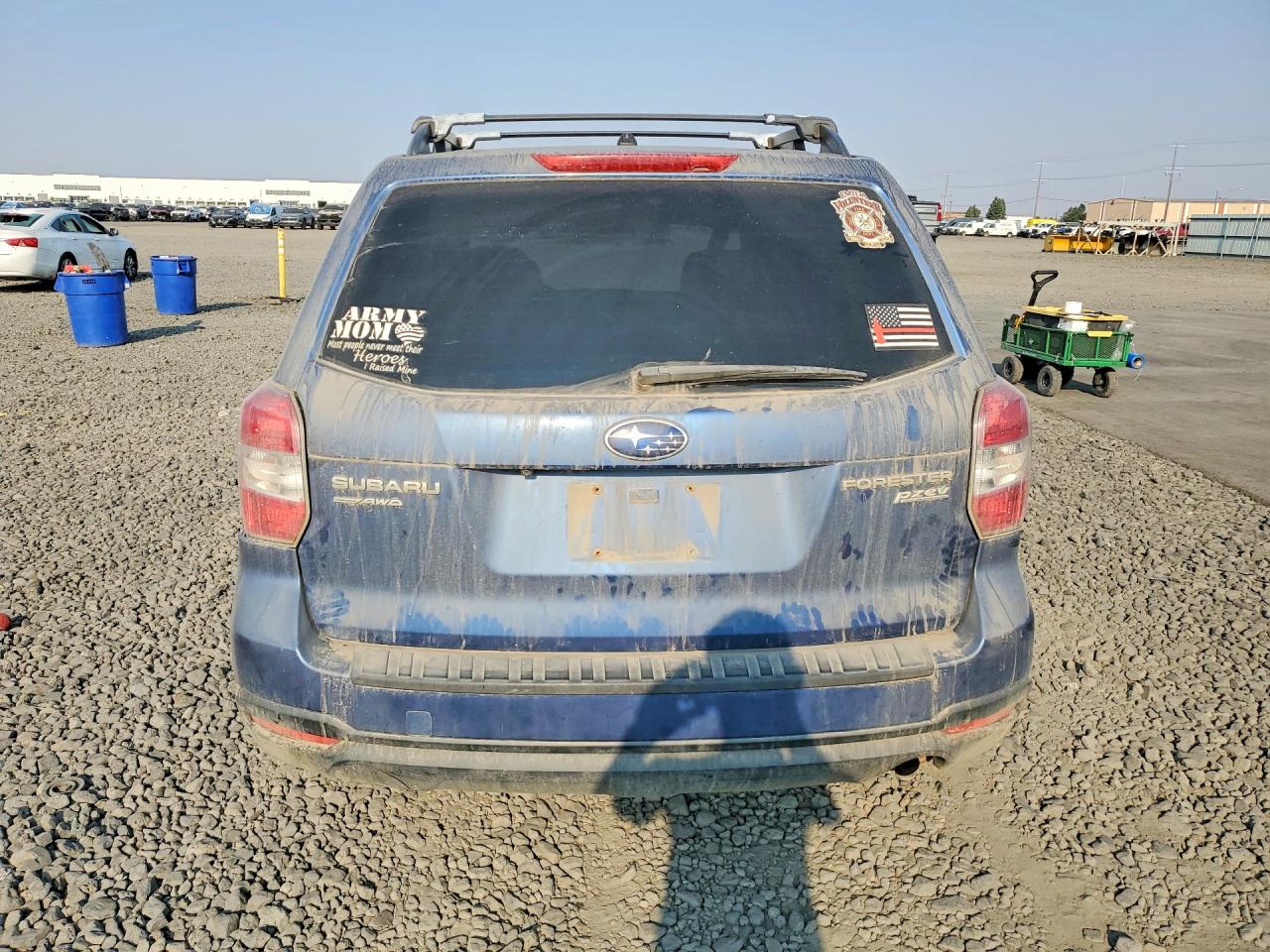 2015 Subaru Forester 2.5i Premium Blue vin: JF2SJADC9FH575645