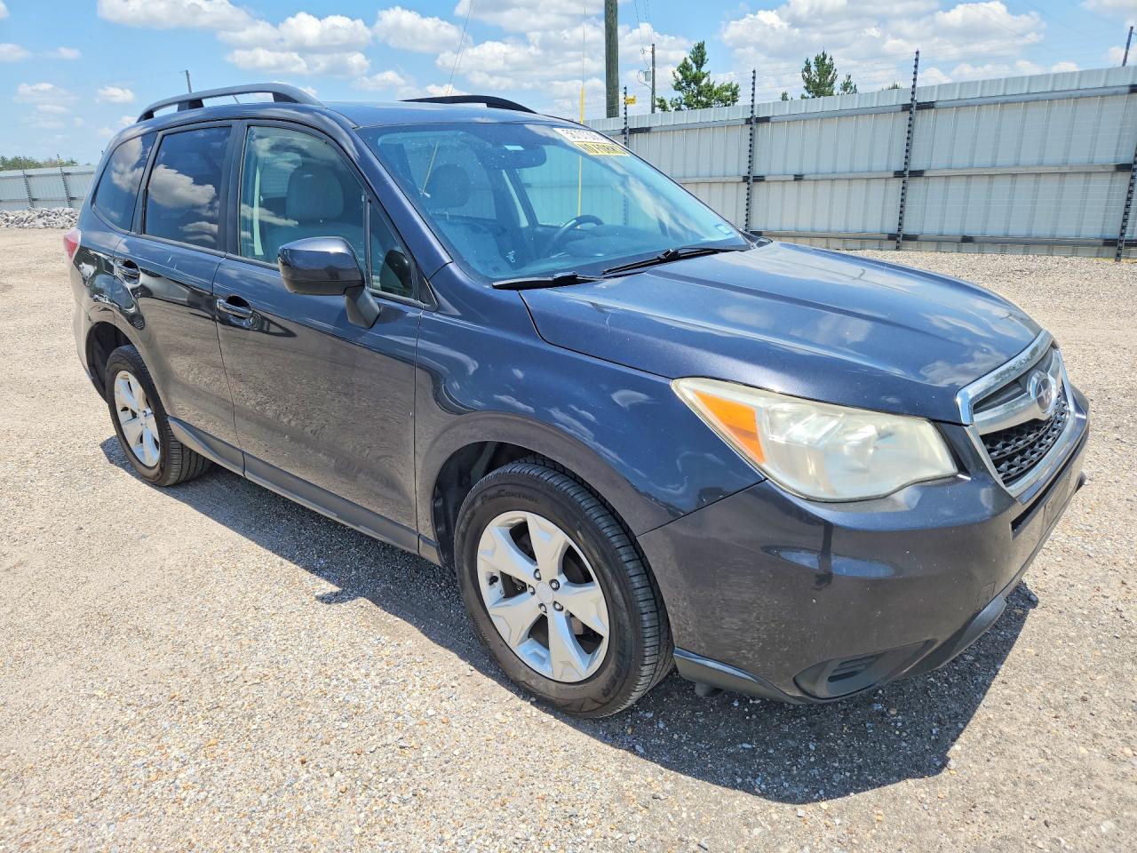 2014 Subaru Forester 2.5i Premium Gray vin: JF2SJADCXEH439314