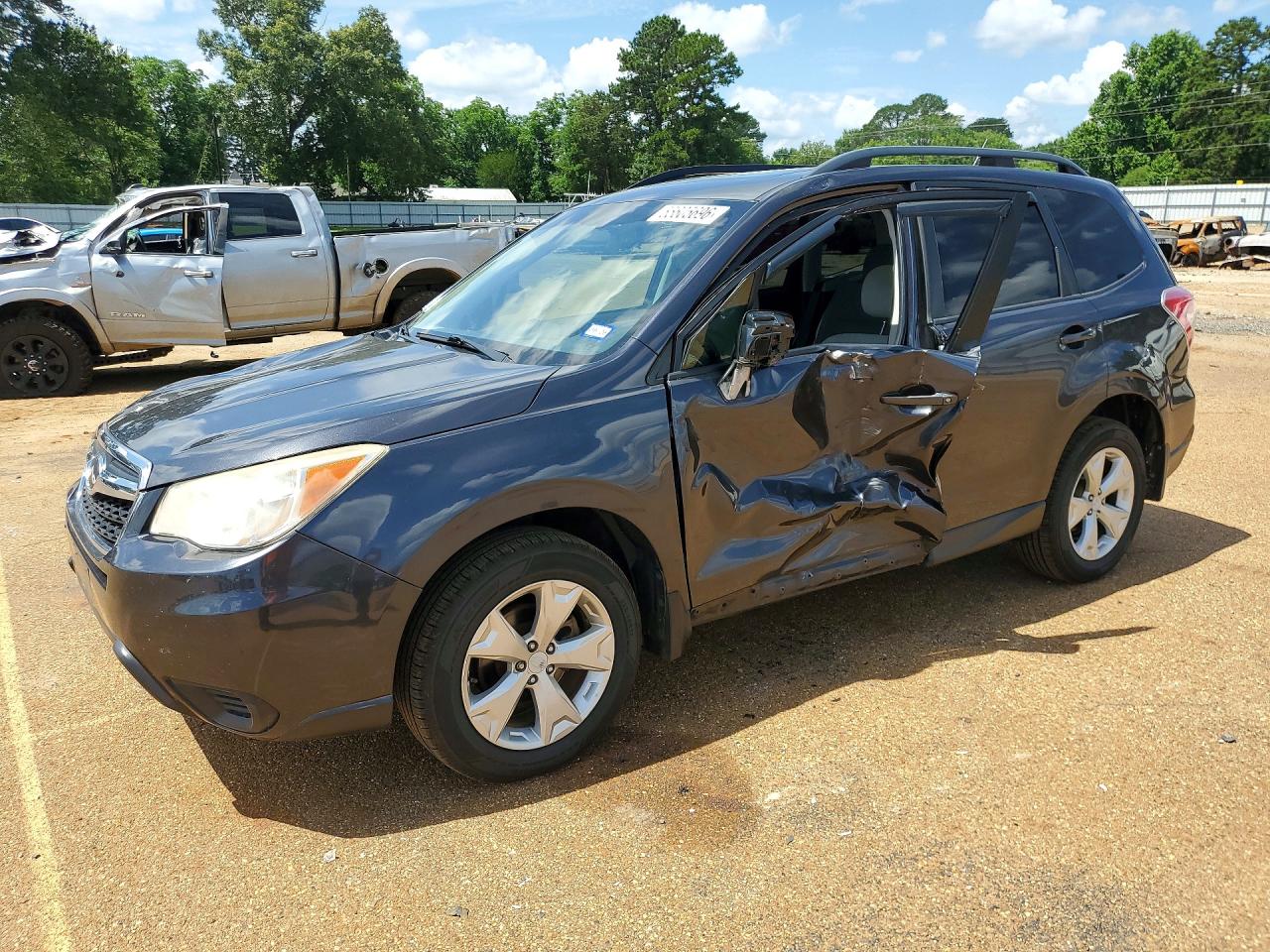 2015 Subaru Forester 2.5i Premium Charcoal vin: JF2SJADCXFH409893