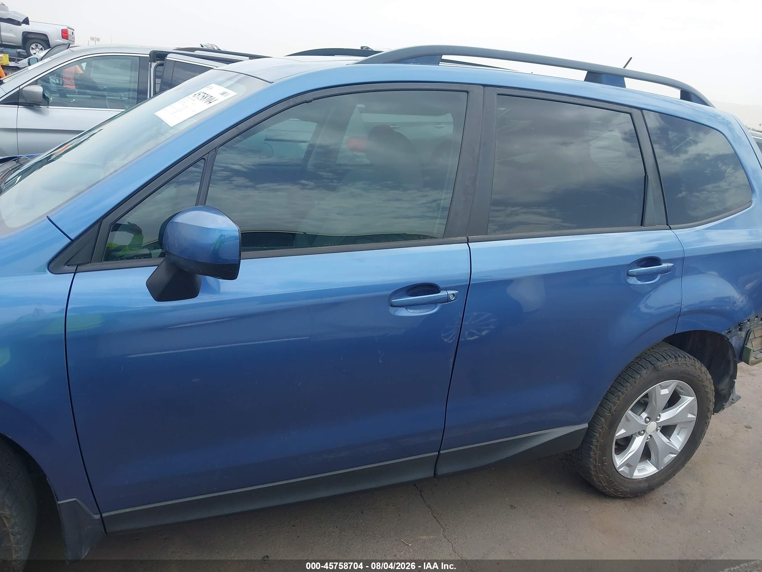 2015 Subaru Forester 2.5i Premium Blue vin: JF2SJADCXFH415967