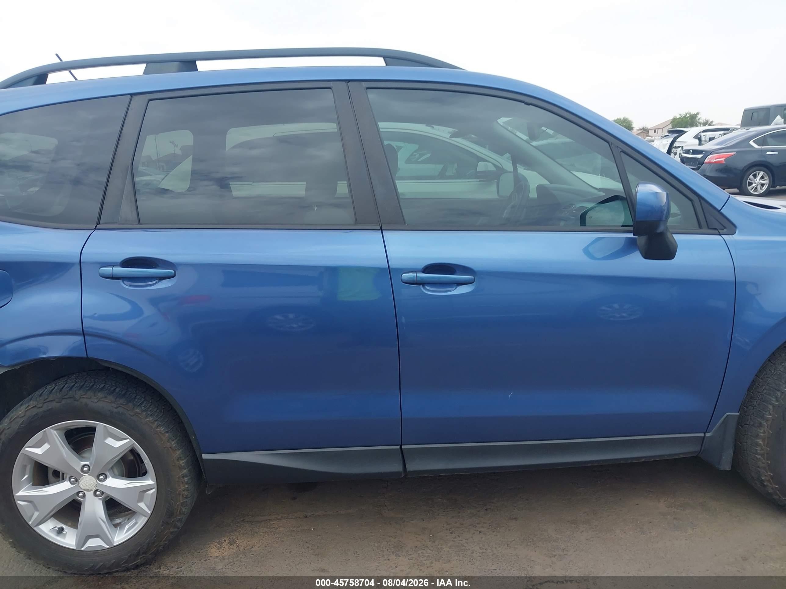 2015 Subaru Forester 2.5i Premium Blue vin: JF2SJADCXFH415967