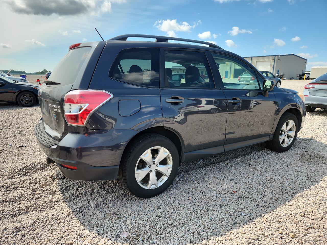 2015 Subaru Forester 2.5i Premium Серый vin: JF2SJADCXFH440450