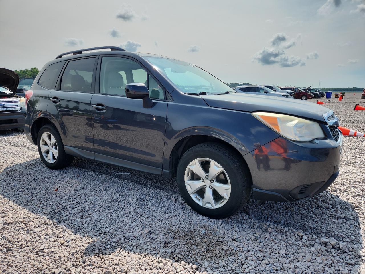 2015 Subaru Forester 2.5i Premium Серый vin: JF2SJADCXFH440450