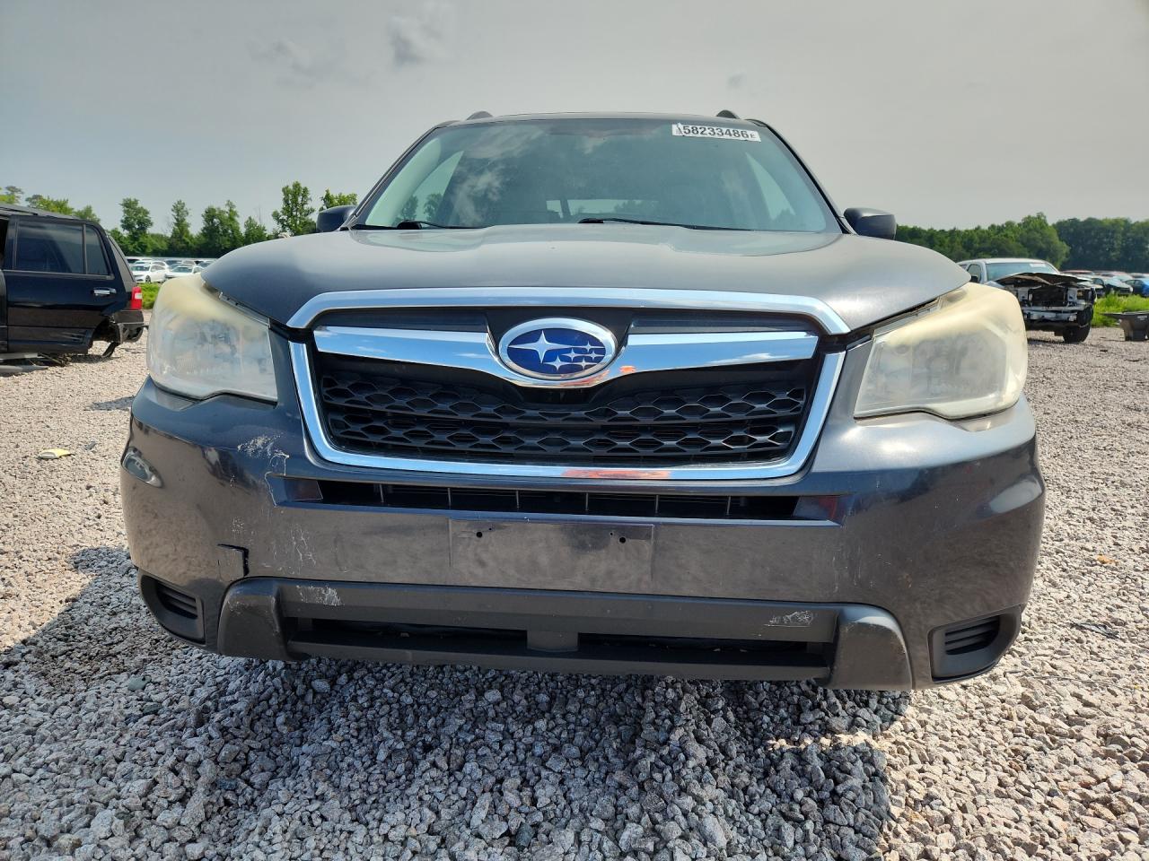 2015 Subaru Forester 2.5i Premium Серый vin: JF2SJADCXFH440450
