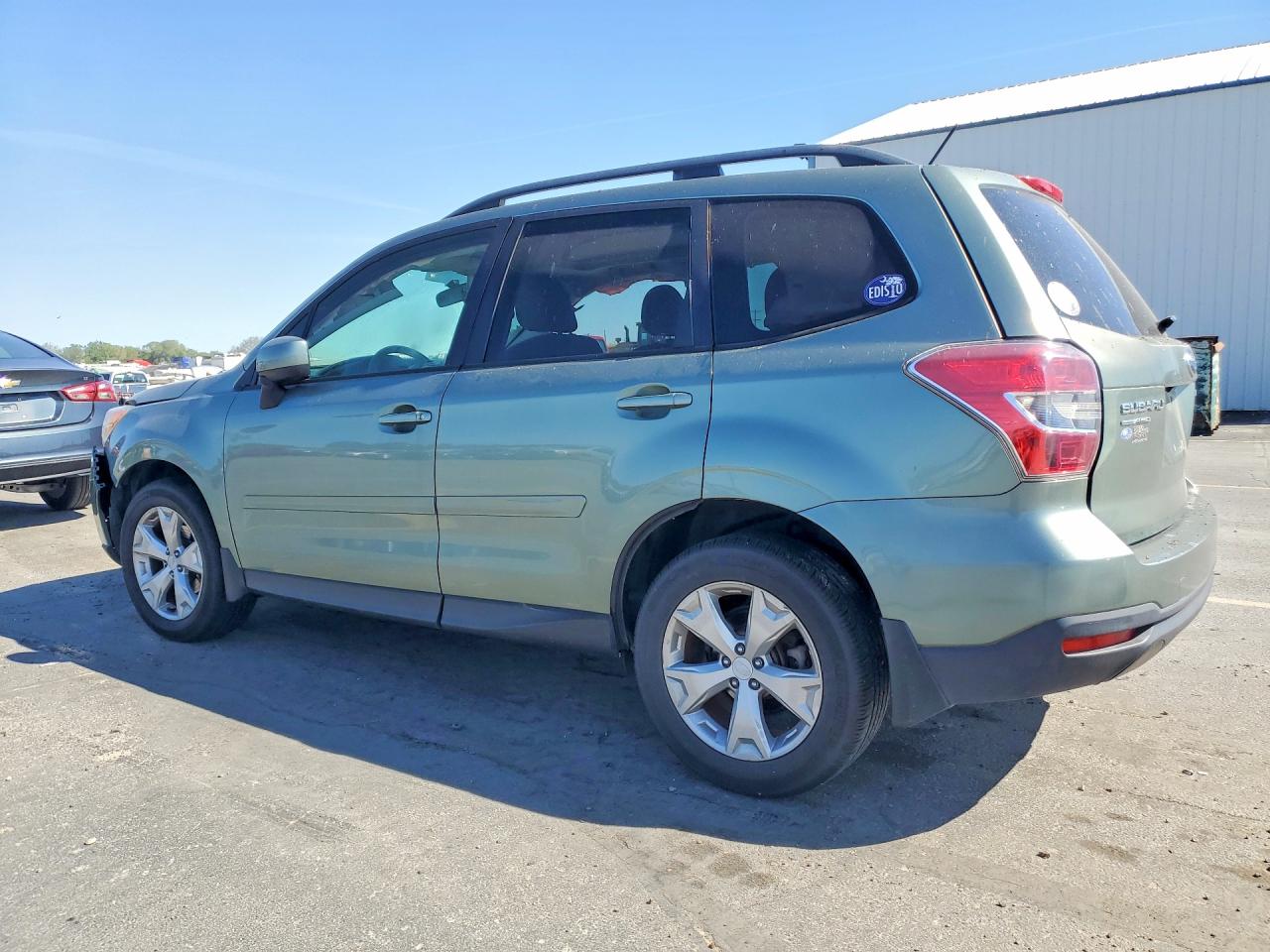 2015 Subaru Forester 2.5i Premium Green vin: JF2SJADCXFH493035