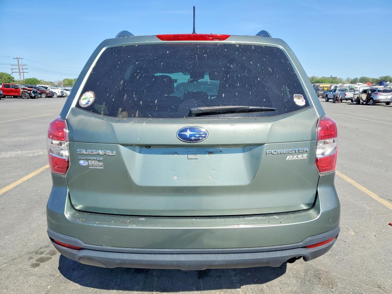 2015 Subaru Forester 2.5i Premium Green vin: JF2SJADCXFH493035