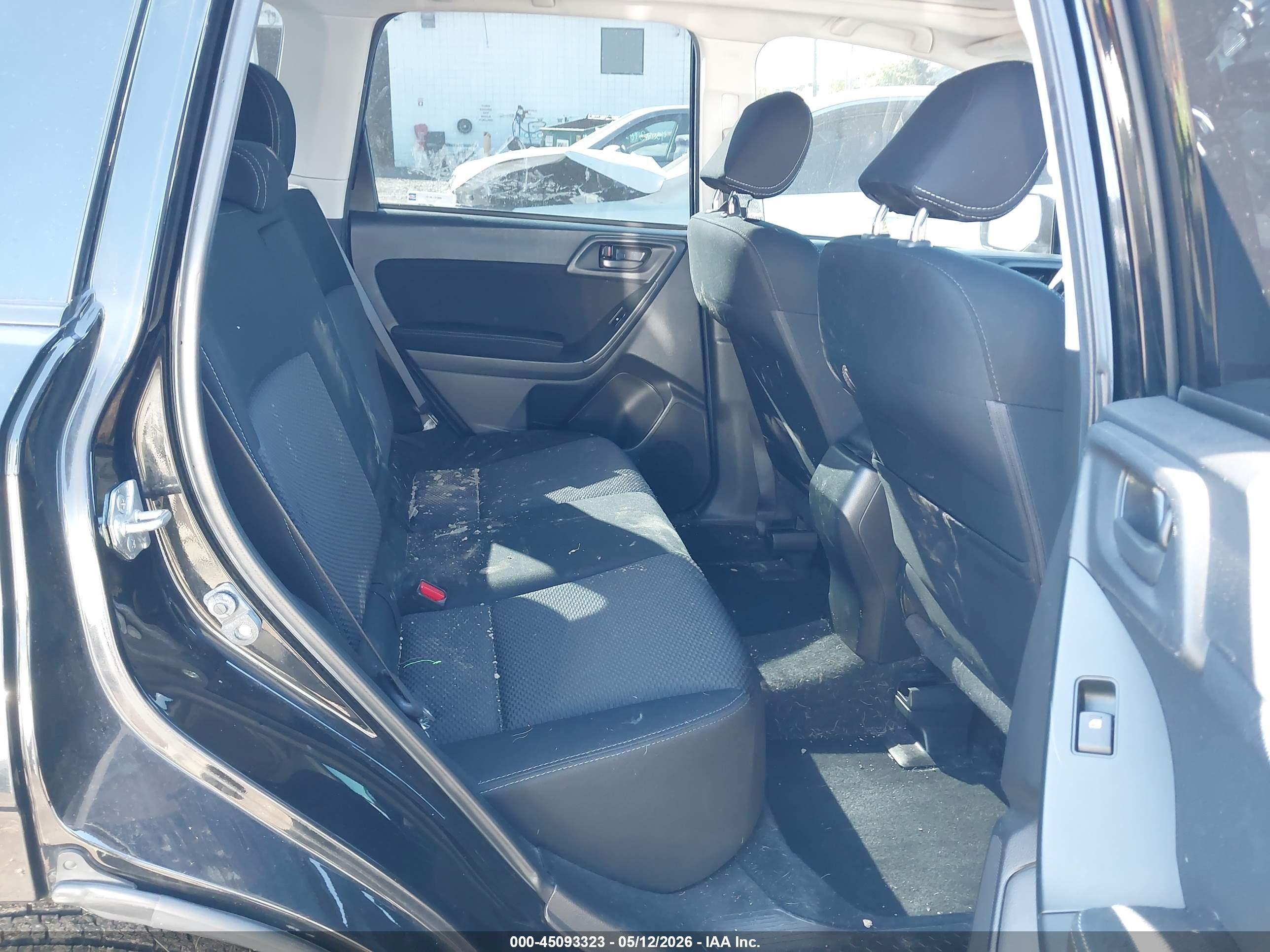 2015 Subaru Forester 2.5i Premium Black vin: JF2SJADCXFH507323